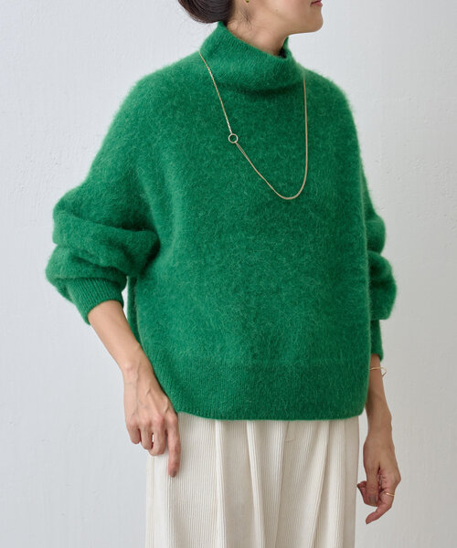 BEARDSLEY（ビアズリー） 長袖ニット FREE ピンク レディース