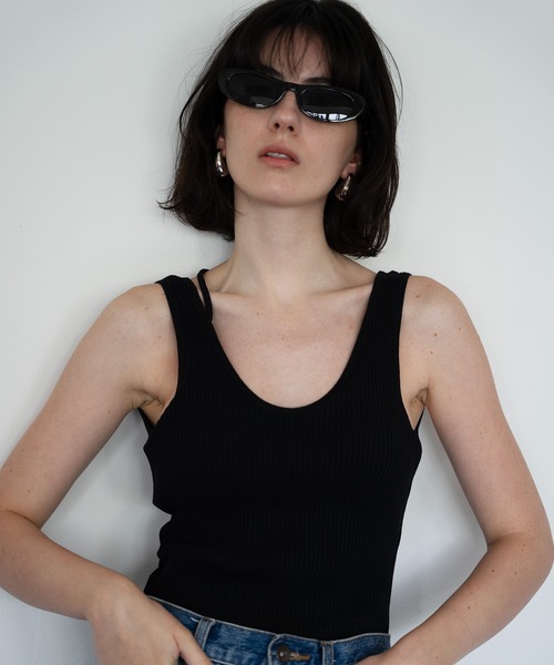 「NUEF 」 サングラス FREE ブラック レディース_画像7