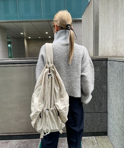 「AIC.」 長袖ニット FREE グレー レディース_画像9