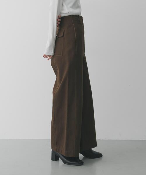 SENSE OF PLACE by URBAN RESEARCH ワイドパンツ パンツ カラーワイド