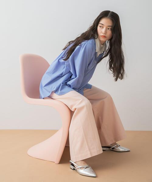 SENSE OF PLACE by URBAN RESEARCH ワイドパンツ パンツ カラーワイド