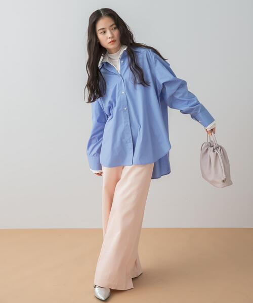 SENSE OF PLACE by URBAN RESEARCH ワイドパンツ パンツ カラーワイド