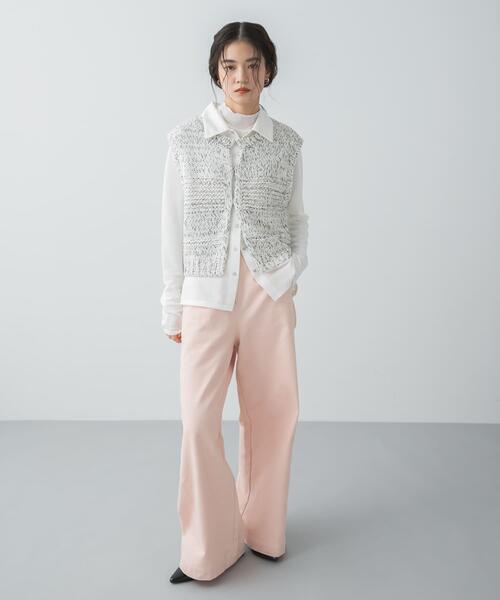 SENSE OF PLACE by URBAN RESEARCH パンツ カラーワイドパンツ