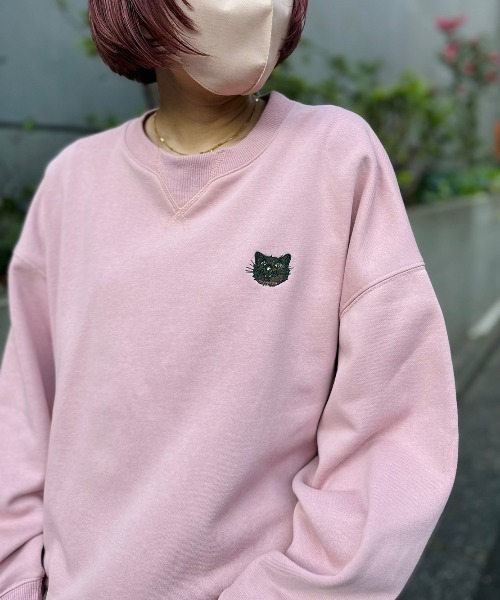 「CONVERSE TOKYO」 スウェットカットソー - グリーン レディース_画像5