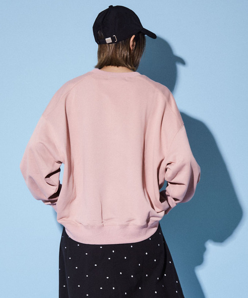 「CONVERSE TOKYO」 スウェットカットソー - グリーン レディース_画像8