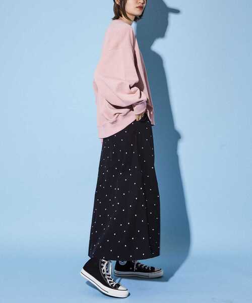 「CONVERSE TOKYO」 スウェットカットソー - グリーン レディース_画像9