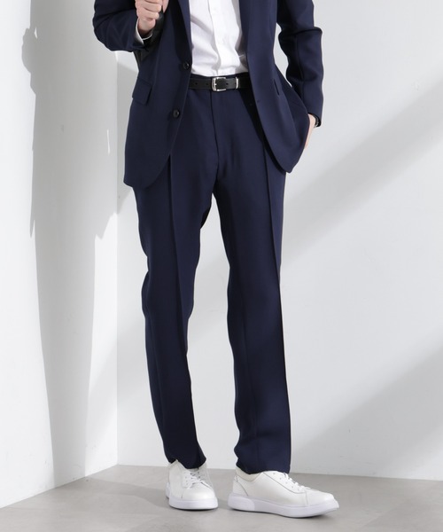 「NANO universe」 パンツ L ネイビー メンズ_画像9