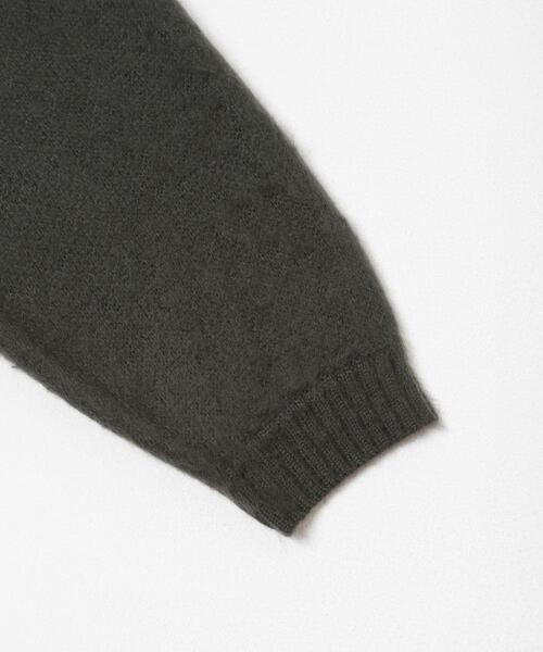 【M】TOWNCRAFT / SOLID SHAGGY CARDIGAN BK TOWNCRAFT（タウンクラフト） カーディガン SOLID SHAGGY CARDIGAN