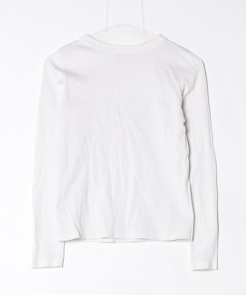 AURALEE ホワイト 長袖 クロップドカットソー AURALEE（オーラリー） 長袖カットソー 1 ホワイト レディース