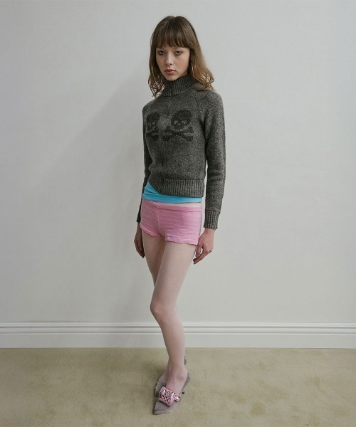 ニット/セーター sculptor SCULPTOR（スカルプター） ニット セーター Skull Zip-Up Sweater