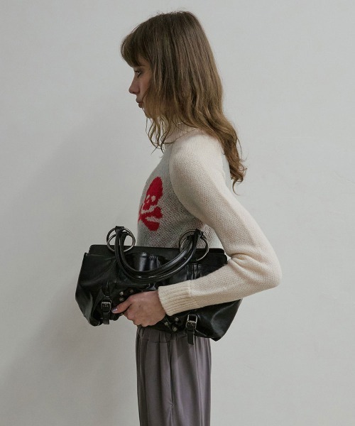 ニット/セーター sculptor SCULPTOR（スカルプター） ニット セーター Skull Zip-Up Sweater