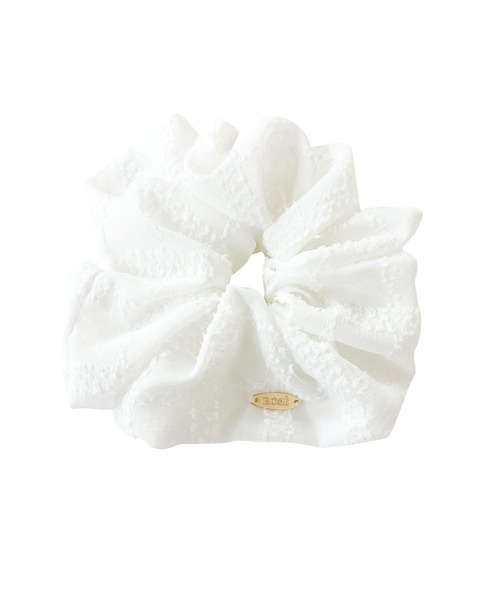 Rose Muse（ロゼミューズ） シュシュ Jacquard check chouchou