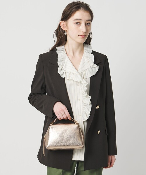 ショルダーバッグ バッグ 「GIANNI CHIARINI」ALIFA MTL S バッグ 26SS レディースの画像