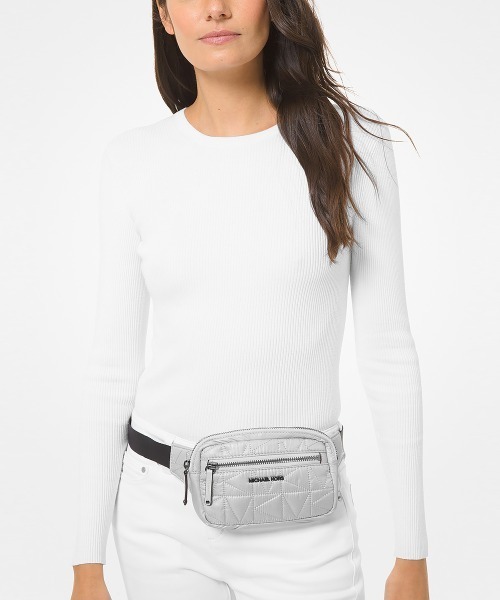 「MICHAEL KORS」 ウエストバッグ FREE グレー レディース_画像7