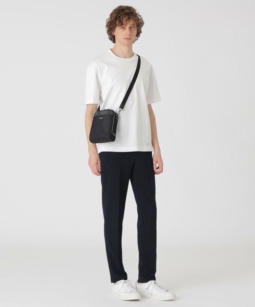 クレストブリッジチェックボディバッグ ブラックレーベルクレストブリッジ ナイロンコンビカルゼシャドークレストブリッジチェックビジネスボディ