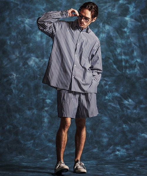 Jih Nunc（ジーヌンク） パンツ mp14514-マルチストライプイージー