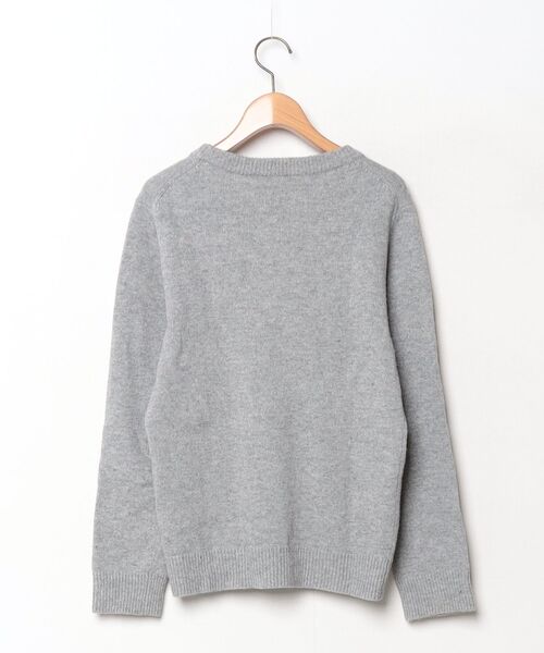 「SHIPS JET BLUE」 長袖ニット「TheBeatlesコラボ」 MEDIUM グレー メンズ_画像2