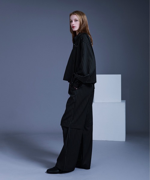 「selle glant」 スラックス LARGE ブラック メンズ_画像5