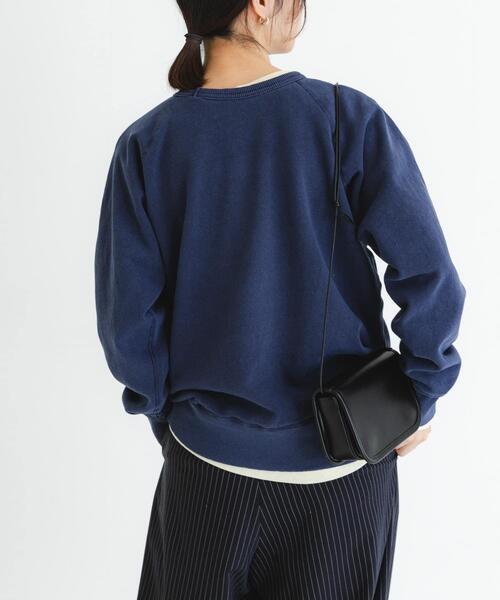 「MIXTA」 スウェットカットソー SMALL ネイビー レディース_画像4