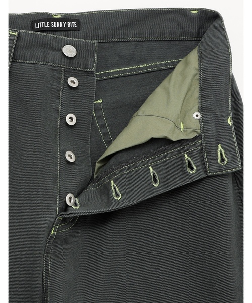 「Little sunny bite」 パンツ SMALL ブラック レディース_画像6
