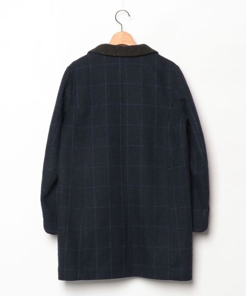HARRIS TWEED（ハリスツイード） チェック柄チェスターコート