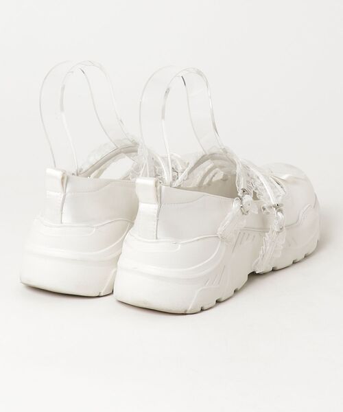 「axes femme POETIQUE」 シューズ LARGE ホワイト レディース_画像2