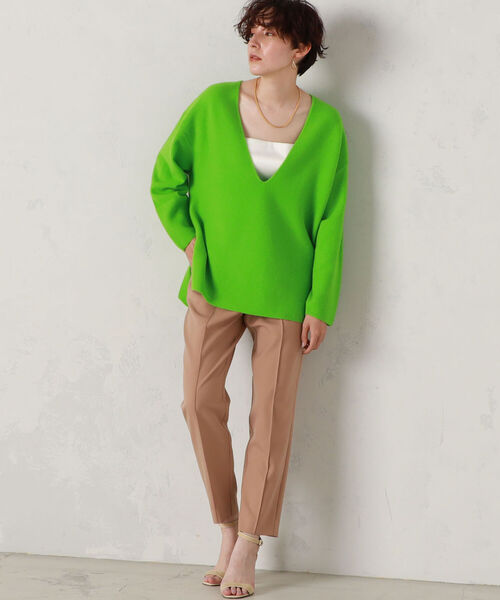 「NOLLEY'S」 長袖ニット 38 ベビーピンク レディース_画像2