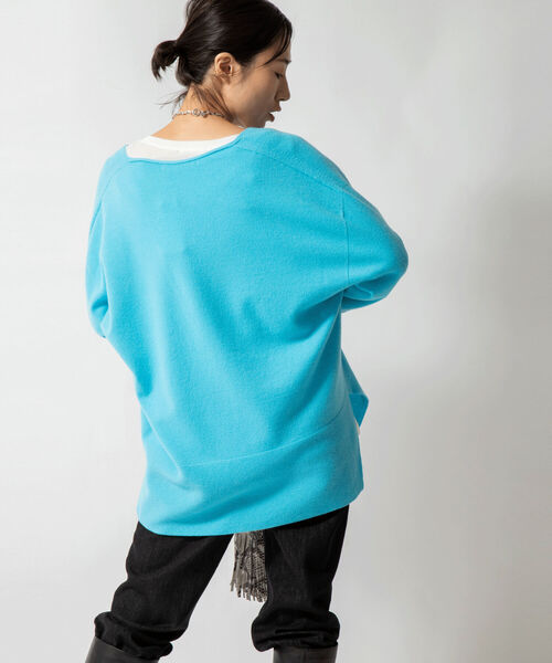 「NOLLEY'S」 長袖ニット 38 ベビーピンク レディース_画像4