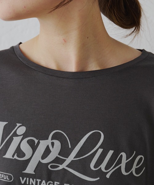 「PUAL CE CIN」 長袖カットソー FREE チャコールグレー レディース_画像5