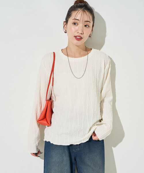 hysteric ストロベリープリント 長袖トップス FREAK'S STORE（フリークスストア） tシャツ 限定展開 フリンジ
