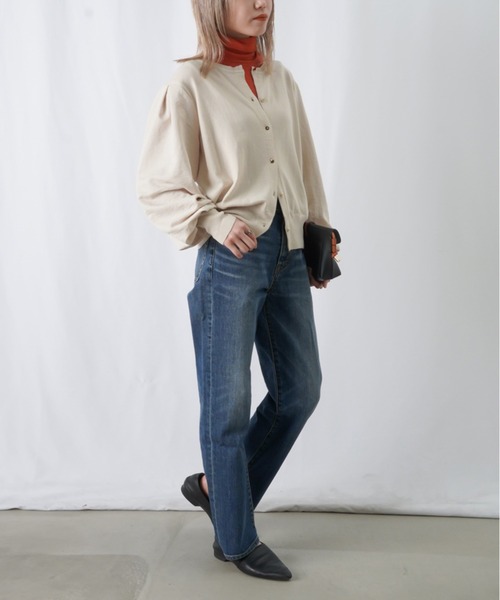 「LUCA/LADY LUCK LUCA」 カーディガン FREE アイボリー レディース_画像4