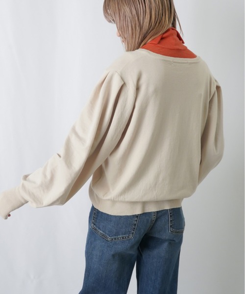 「LUCA/LADY LUCK LUCA」 カーディガン FREE アイボリー レディース_画像7