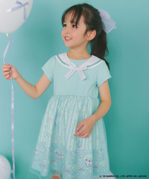 ANY（エニィ） ワンピース 「シナモロール×ANY KIDS」2WAY セーラー