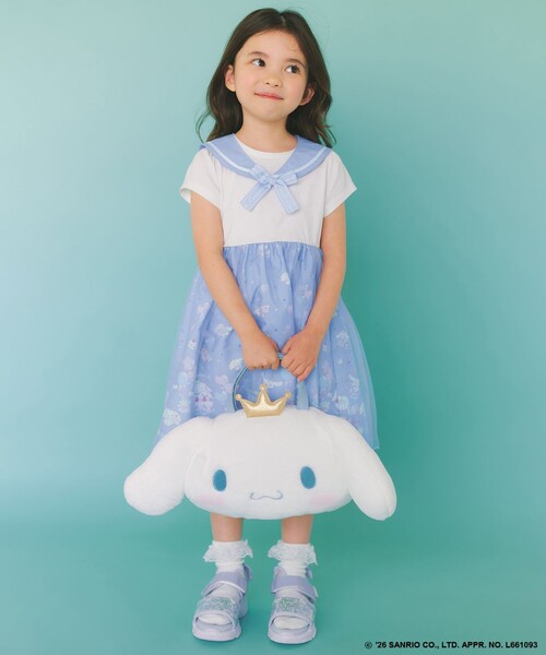 ANY（エニィ） ワンピース 「シナモロール×ANY KIDS」2WAY セーラー