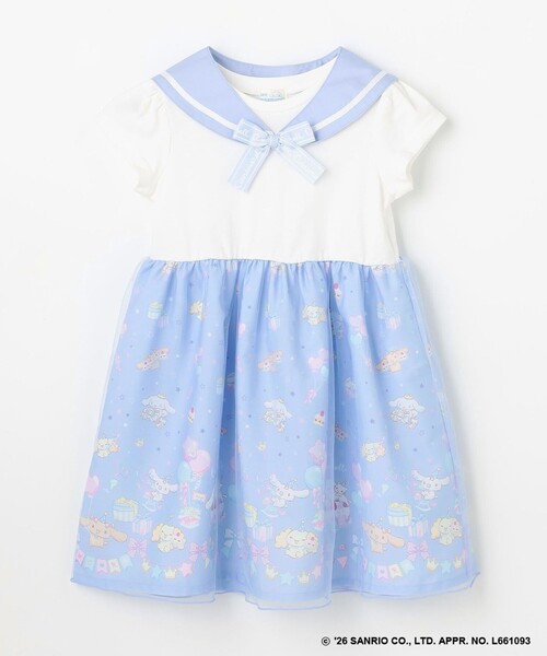 ANY（エニィ） ワンピース 「シナモロール×ANY KIDS」2WAY セーラー