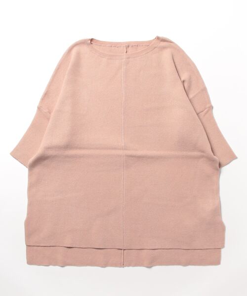 「STYLE DELI」 7分袖ニット FREE ベージュ レディース_画像2