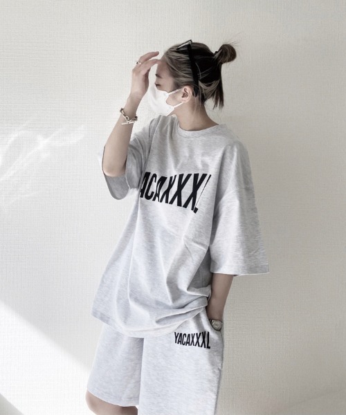 「YACA」 ハーフパンツ FREE アッシュグレー レディース_画像3