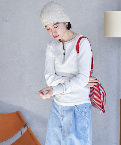FREAK'S STORE（フリークスストア） tシャツ ダブルフェイス 配色