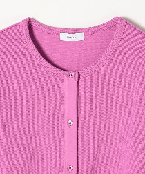 「SHIPS any」 カーディガン ONE SIZE ネイビー レディース_画像7