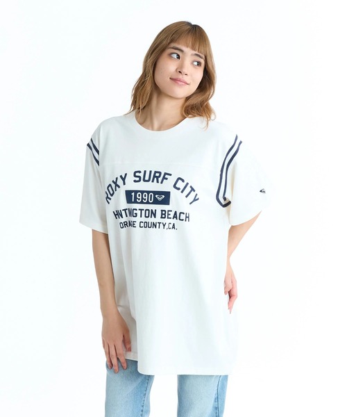 ROXY（ロキシー） tシャツ ウィメンズ SURF CITY Tシャツ 「2026年春夏