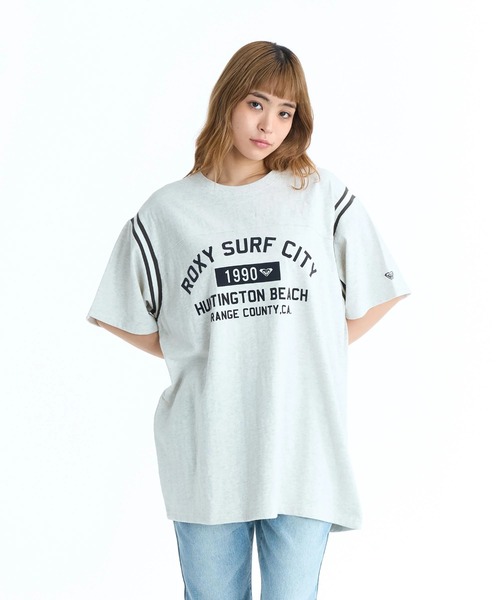 ROXY（ロキシー） tシャツ ウィメンズ SURF CITY Tシャツ 「2026年春夏