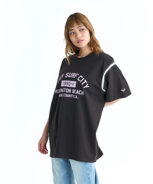 ROXY（ロキシー） tシャツ ウィメンズ SURF CITY Tシャツ 「2026年春夏