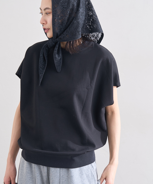 LAYAS tシャツ 半袖 「LAYAS/レイヤーズ」BACK LACE N/S P/O