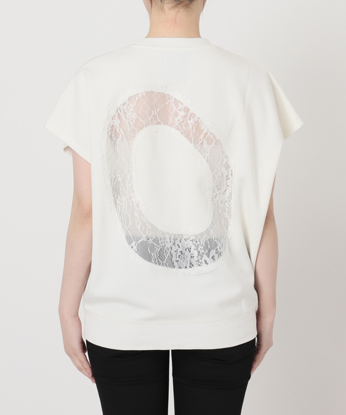 LAYAS tシャツ 半袖 「LAYAS/レイヤーズ」BACK LACE N/S P/O