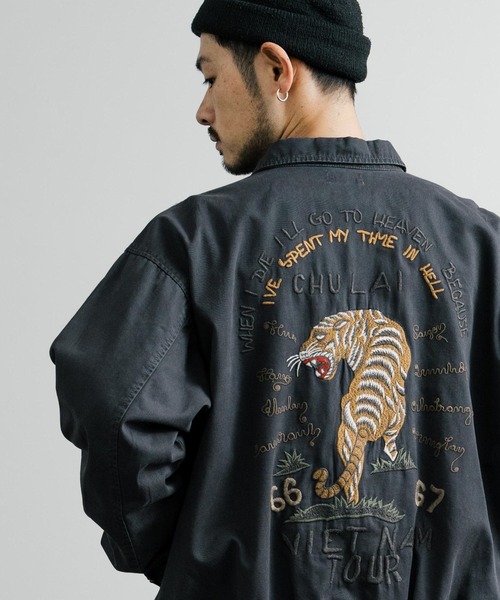 「KRIFF MAYER」 ブルゾン M グレー メンズ_画像8