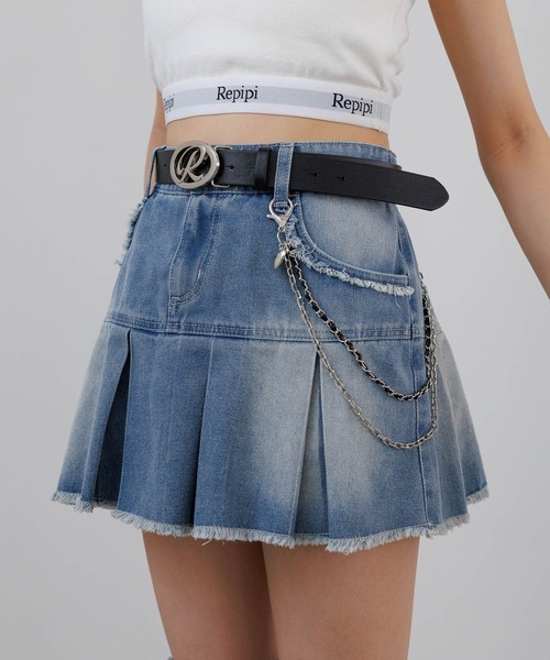 BOBO CHOSES（ボボショーズ） スカート Bobo Color block pleated