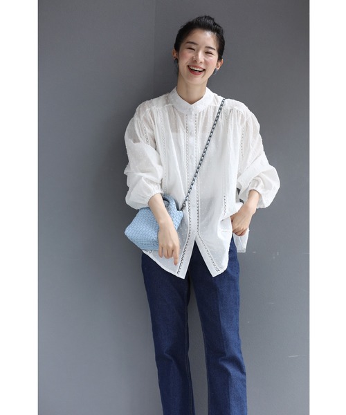 「CAWAII」 長袖ブラウス FREE ホワイト レディース_画像6