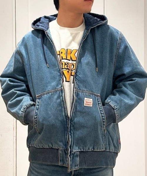 リーバイス　カバーオールジャケット キルティング付き LEVI'S リーバイス キルティング 中わた デニムカバーオールジャケット