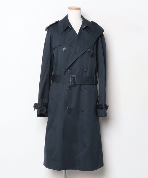LITHIUM HOMME（リチウム オム） トレンチコート 42 ネイビー メンズ