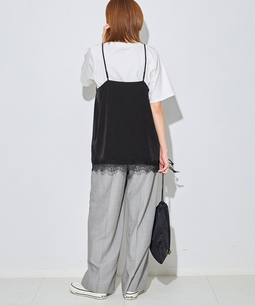 JOURNAL STANDARD L'ESSAGE リバーレースキャミ　新品 追加》リバーレースキャミ（キャミソール）｜JOURNAL STANDARD L